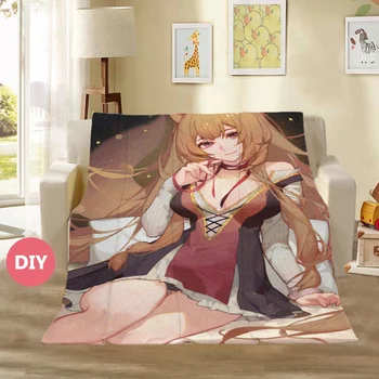 Anime Plush Throw Warm Blanket The Rising of the Shield Hero Raphtalia Flannel Blanket DIY Custom Made Home Textiles
Anime Plush Throw Warm Blanket The Rising of the Shield Hero Raphtalia Flannel Blanket DIY Custom Made Home Textiles