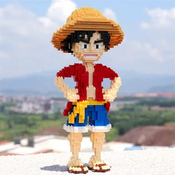 

Lepining Sunny Pirate Ship Luffy Tony Tony Chopper Mini Blocks Model Techinc Idea Figures Building Blocks Toys For Children