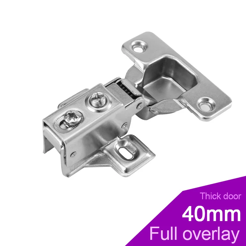Description Picture 5 of item35/40mm Cup American Short Arm Damping Hydraulic Buffering Hinges, Furniture Small Shoe Wardrobe Cabinets Narrow door Hinge