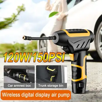 35L/min 12V Car Portable Air-Compressor Pump Rechargeable Inflator Hand Held Tire Inflation with Light LCD Digital USB Charging
35L/min 12V Car Portable Air-Compressor Pump Rechargeable Inflator Hand Held Tire Inflation with Light LCD Digital USB Charging