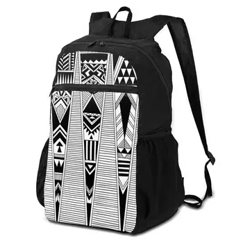 

Tribal Navajo Aztec Ethnic Hipster Lightweight Packable Backpack Foldable ultralight Handy Travel Daypack for men women OLN