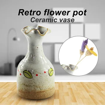 Hand-painted Green leaf retro flowerpot ceramic vase vase simple creative stoneware green creative meat culture decoration home
Hand-painted Green leaf retro flowerpot ceramic vase vase simple creative stoneware green creative meat culture decoration home