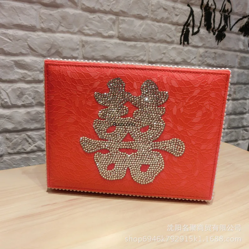Chinese StyleText Jewelry Box Double Hi Word Stickers Diamond Lock Jewelry Box Wedding Dowry Storage Box Trinket Box WeddingGift
Chinese StyleText Jewelry Box Double Hi Word Stickers Diamond Lock Jewelry Box Wedding Dowry Storage Box Trinket Box WeddingGift