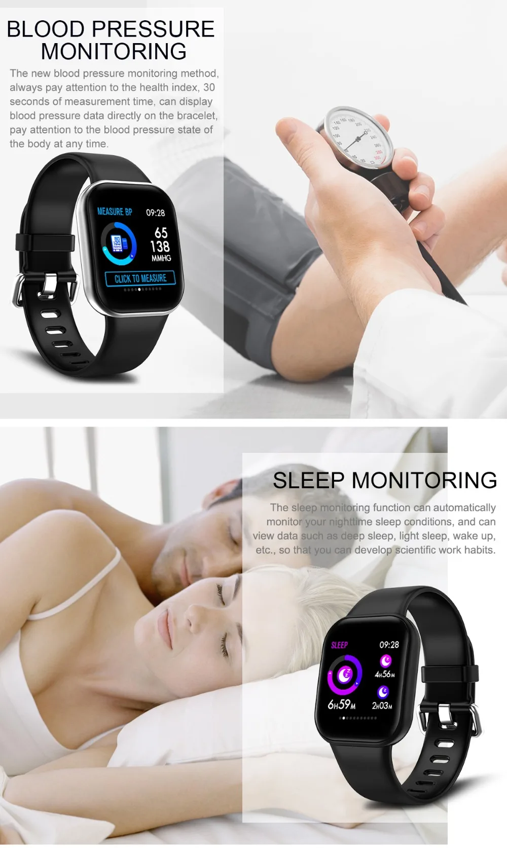 X16 Smart watch Full Screen Touch Waterproof Smartwatch Bluetooth sport Fitness Tracker Women Clock Men watch For IOS Android Phone (8)