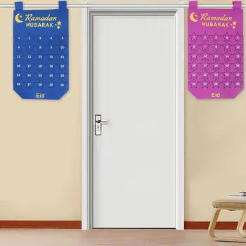 Eid Mubarak Countdown Fabric Calendar Muslim Islamic Party Calendars Diy Pink Kareem Ramadan Decoration Blue Gift Hanging T Y0L1
Eid Mubarak Countdown Fabric Calendar Muslim Islamic Party Calendars Diy Pink Kareem Ramadan Decoration Blue Gift Hanging T Y0L1