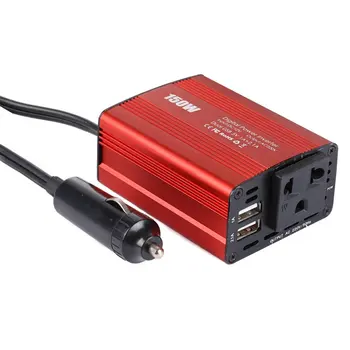 Universal Car Inverter 150W Power Inverter with Dual USB High Conversion Aluminum Alloy Housing Transformer 
Universal Car Inverter 150W Power Inverter with Dual USB High Conversion Aluminum Alloy Housing Transformer