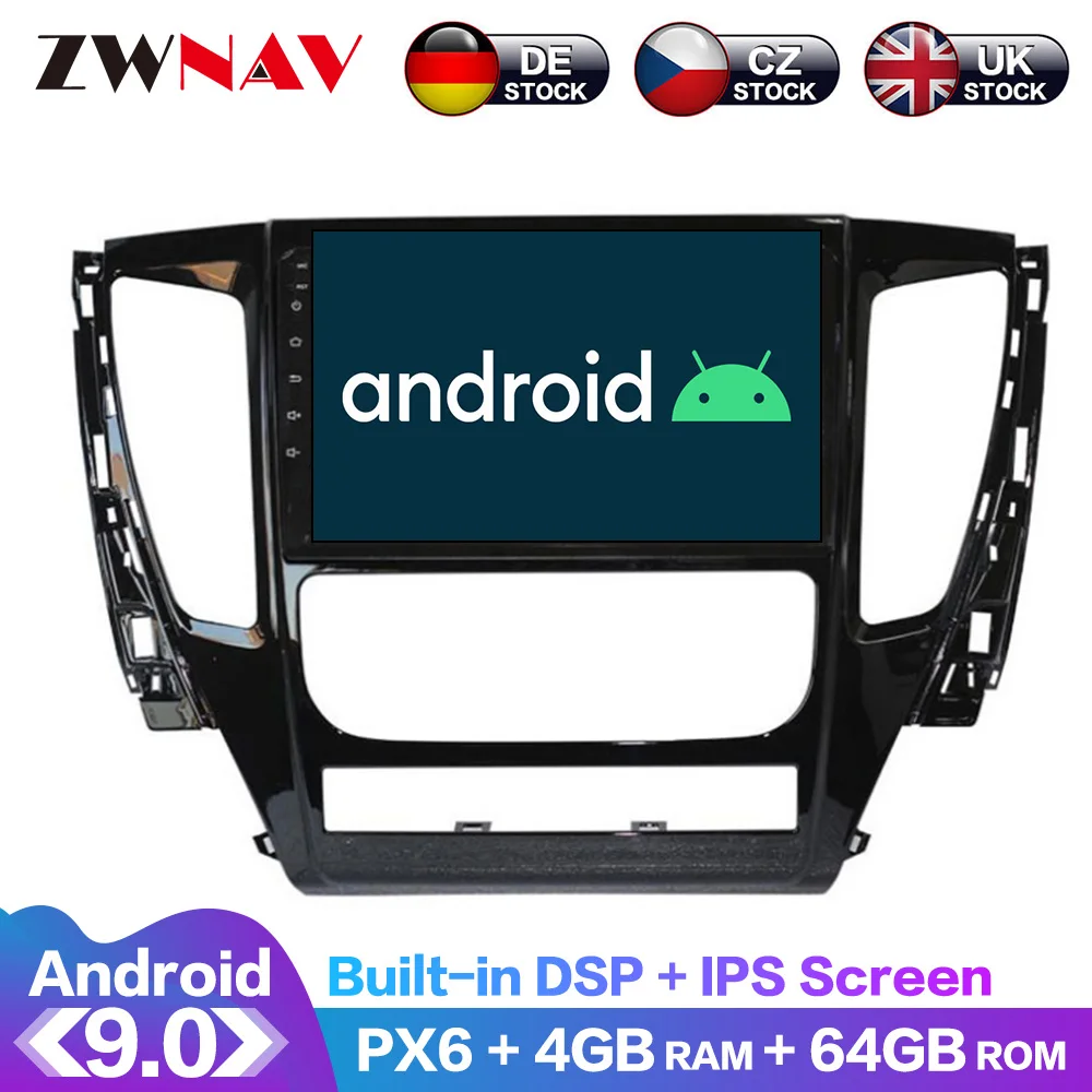 Android 9.0 4+64G PX6 DSP Carplay Radio Car DVD Player GPS navigation For MITSUBISHI PAJERO 2016 2017 2018 Head Unit Multimedia
Android 9.0 4+64G PX6 DSP Carplay Radio Car DVD Player GPS navigation For MITSUBISHI PAJERO 2016 2017 2018 Head Unit Multimedia