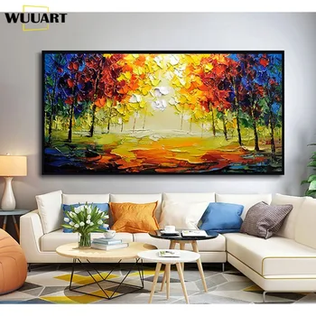 3D Knife Tree Paintings Abstract Oil Painting Wall Art Home Decor Picture Modern Hand Painted Oil Painting On Canvas Unframe 
3D Knife Tree Paintings Abstract Oil Painting Wall Art Home Decor Picture Modern Hand Painted Oil Painting On Canvas Unframe