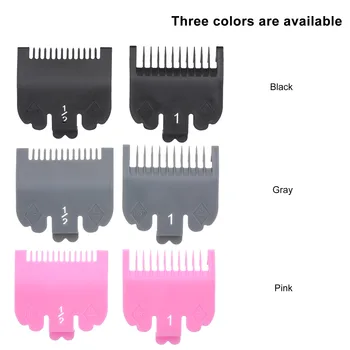 2PCS Cutting Guide Comb Hairdressing Tool 1.5mm 3mm Set Colorful Limit Comb Set Compatible with WAHL Electric Hair Clipper
2PCS Cutting Guide Comb Hairdressing Tool 1.5mm 3mm Set Colorful Limit Comb Set Compatible with WAHL Electric Hair Clipper
