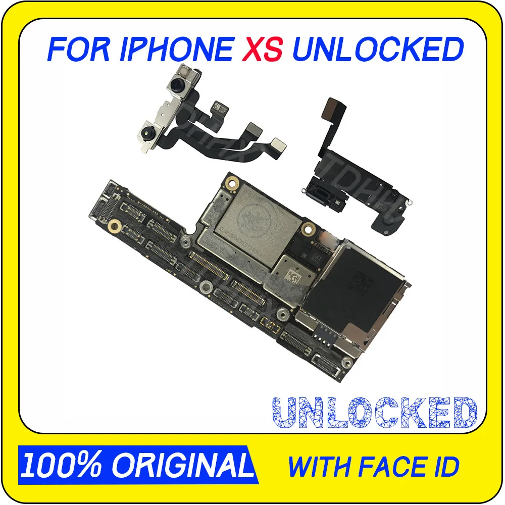100% Unlocked Motherboard For iPhone XS Original main board With /without Face ID Free iCloud IOS Logic Board With Full Chips MB
100% Unlocked Motherboard For iPhone XS Original main board With /without Face ID Free iCloud IOS Logic Board With Full Chips MB