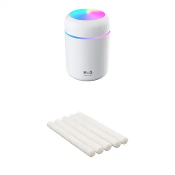 Mini White Air Humidifier Aroma Oil Diffuser USB Charging Essential Oil Diffuser + 5pcs Cotton Filter Sticks for Home
Mini White Air Humidifier Aroma Oil Diffuser USB Charging Essential Oil Diffuser + 5pcs Cotton Filter Sticks for Home