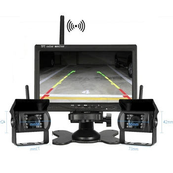 Wireless 7 Inch Monitor Reversing Camera Rear View Kit 12V 24V Truck,Caravan, Boat
Wireless 7 Inch Monitor Reversing Camera Rear View Kit 12V 24V Truck,Caravan, Boat