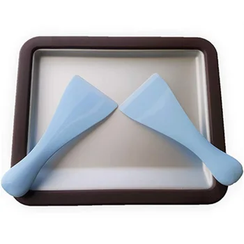 Rolled Ice Cream Maker, Rectangle Anti Griddle Pan with 2 Spatulas for Healthy Homemade Rolled Ice Cream, Easy to Use Instant Ic
Rolled Ice Cream Maker, Rectangle Anti Griddle Pan with 2 Spatulas for Healthy Homemade Rolled Ice Cream, Easy to Use Instant Ic