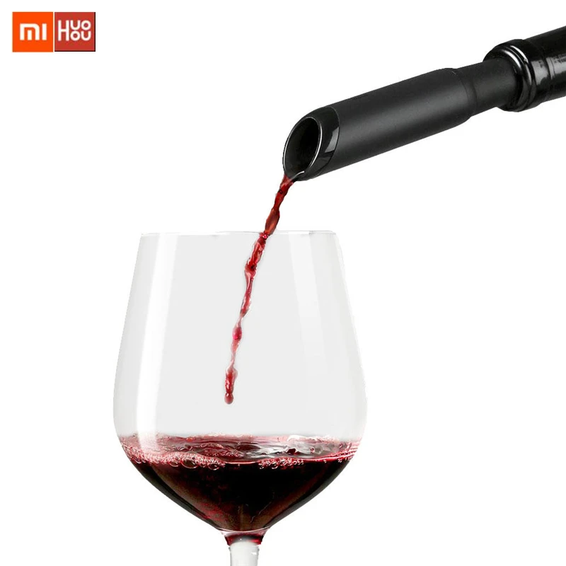 Xiaomi Huohou Fast Decanter Red Wine Decanter Pouring Tools Mini Wine Filter Air Intake Bottle Pourer Aerator For Family Bar
Xiaomi Huohou Fast Decanter Red Wine Decanter Pouring Tools Mini Wine Filter Air Intake Bottle Pourer Aerator For Family Bar