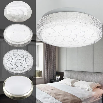 LED Ceiling Lights 12W Gemstone/Crystal Edge Lattice/Silver Aluminum Edge/Diamond Wave Point for Living Room Home Lighting
LED Ceiling Lights 12W Gemstone/Crystal Edge Lattice/Silver Aluminum Edge/Diamond Wave Point for Living Room Home Lighting