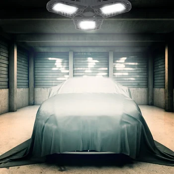 LED Garage Parking Light AC85-265V 6000lm Deformable Lamp Foldable E27 / E26 Bulb Interface for Indoor Lighting
LED Garage Parking Light AC85-265V 6000lm Deformable Lamp Foldable E27 / E26 Bulb Interface for Indoor Lighting