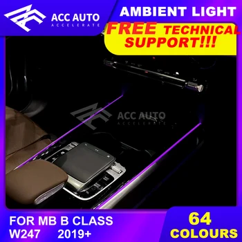 tuning car LED strip interior For Mercedes B class 64 colors LED ambient light illuminated car interior accessory
tuning car LED strip interior For Mercedes B class 64 colors LED ambient light illuminated car interior accessory