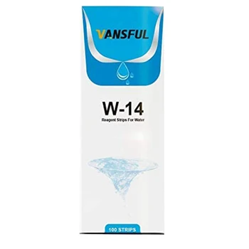 VANSFUL 14-In-1 Water Test Kit- Test Strips for Pool, Spa, Hot Tub, Aquarium, Drinking Water
VANSFUL 14-In-1 Water Test Kit- Test Strips for Pool, Spa, Hot Tub, Aquarium, Drinking Water