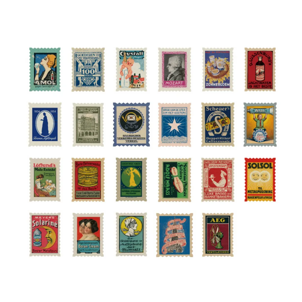 46 Pcs/set Post Stamp Stickers Self Adhesive Paper Stickers Vintage Style Stickers Stationery Decor For Diary Scrapbook Planner
46 Pcs/set Post Stamp Stickers Self Adhesive Paper Stickers Vintage Style Stickers Stationery Decor For Diary Scrapbook Planner