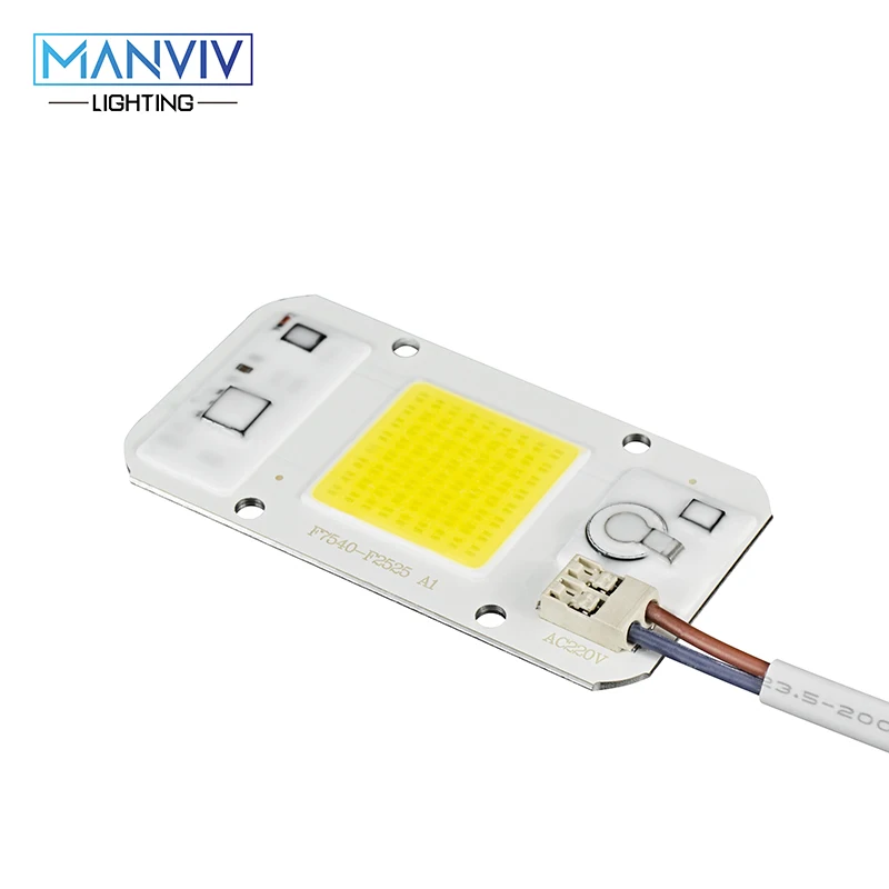 

5pcs LED COB Chip 20W 30W 50W Warm Cold White Grow Light Dimmable Not Need Driver DIY For LED Lamp Bulb LED Spotlight Floodlight