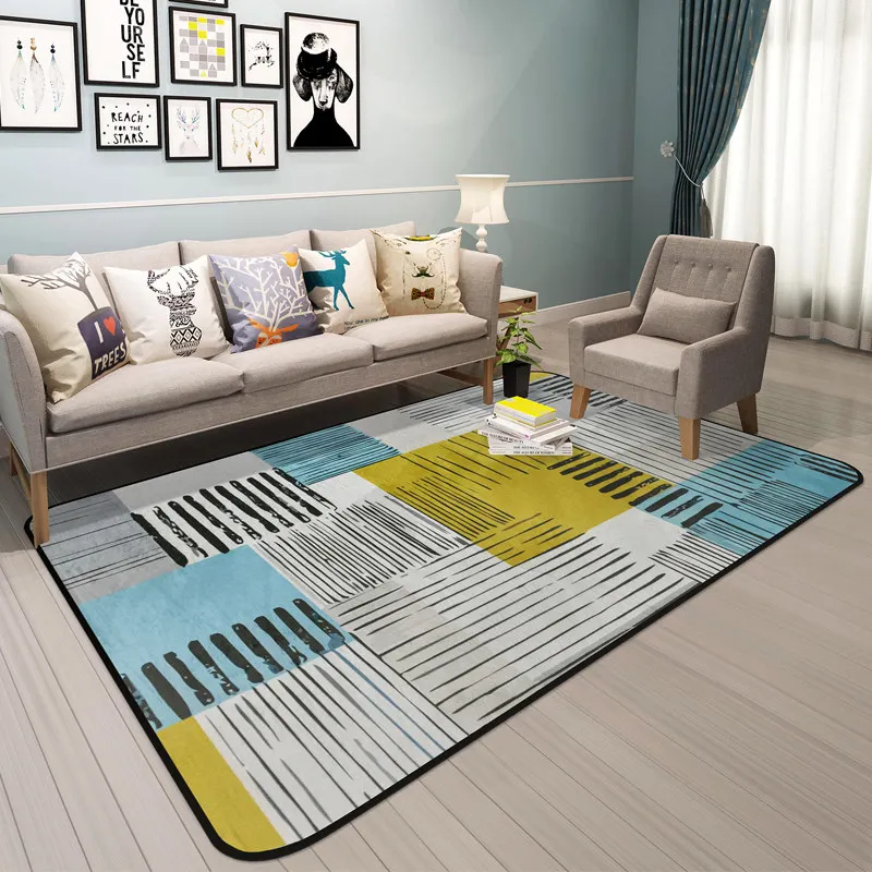 Nordic Fashion Strieped Carpets For Living Room Warm Bedroom Soft Area Rug Sofa Coffee Table Floor Mat Study Carpet Rugs Tatami
Nordic Fashion Strieped Carpets For Living Room Warm Bedroom Soft Area Rug Sofa Coffee Table Floor Mat Study Carpet Rugs Tatami
