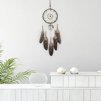 Dream Catcher Ethnic Style Feather Wall Hanging Ethnic Style Fashion Feather Wall Hanging Dreamcatcher for Home Decoration
Dream Catcher Ethnic Style Feather Wall Hanging Ethnic Style Fashion Feather Wall Hanging Dreamcatcher for Home Decoration