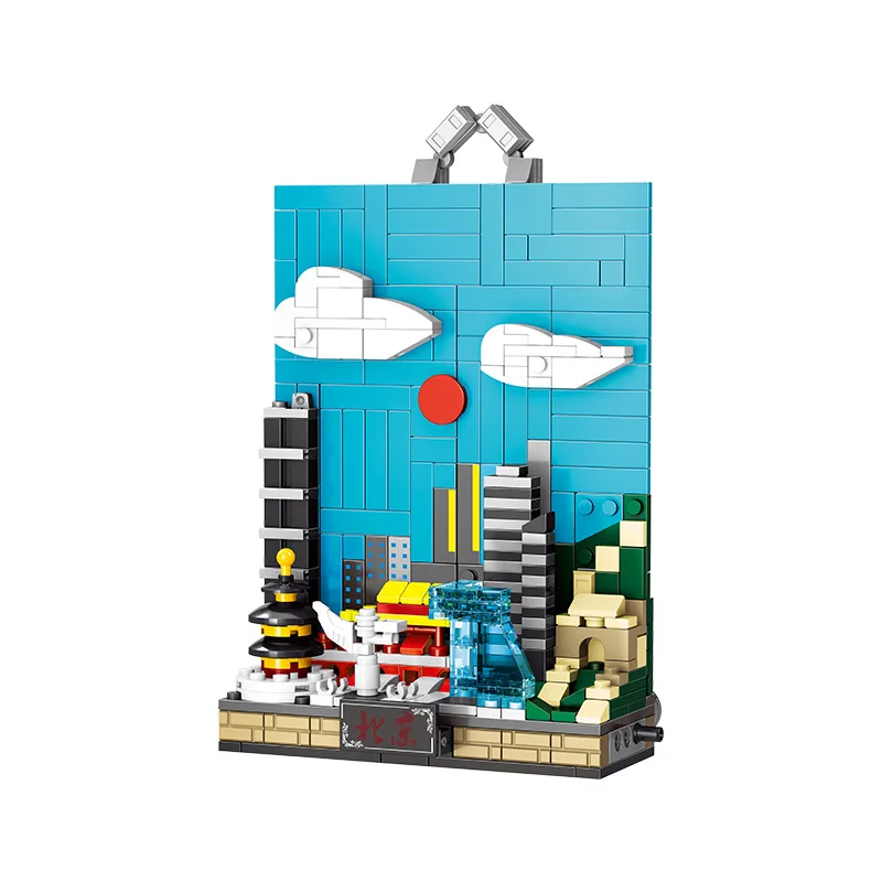 Huada pan luo si City Street View Microcosm Children'S Educational Assembled Building Blocks Small Particles Fight Inserted DIY
Huada pan luo si City Street View Microcosm Children'S Educational Assembled Building Blocks Small Particles Fight Inserted DIY