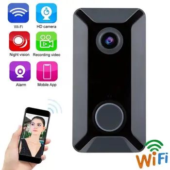 Smart Access Control WiFi Intercom 5 IR Light 720P PIR Video Doorbell with 166 degrees Wide Angle Lens
Smart Access Control WiFi Intercom 5 IR Light 720P PIR Video Doorbell with 166 degrees Wide Angle Lens