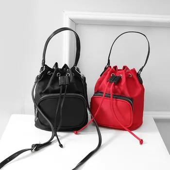 waterproof Oxford Women Handbag Small female Drawstring Bucket shoulder bag Ladies Sling bag girl Crossbod bags Totes
waterproof Oxford Women Handbag Small female Drawstring Bucket shoulder bag Ladies Sling bag girl Crossbod bags Totes