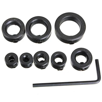 Drill Depth Stop Collars Spacing Ring Locator Woodworking Tools with Wrench ALI88
Drill Depth Stop Collars Spacing Ring Locator Woodworking Tools with Wrench ALI88