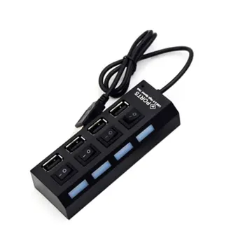 Usb High Speed 4-Port Hub Independent Switch Hub Four-Bit Splitter Hub Usb Multi-Interface Hub Professional 
Usb High Speed 4-Port Hub Independent Switch Hub Four-Bit Splitter Hub Usb Multi-Interface Hub Professional
