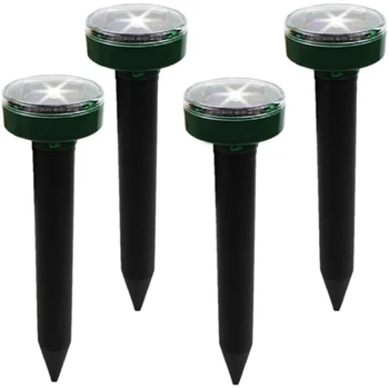 LED Solar Powered Sonic Mole Repellent, 4 Pack, Ultrasonic Pest Repeller, Chaser For Outdoor Lawn Garden Yards
LED Solar Powered Sonic Mole Repellent, 4 Pack, Ultrasonic Pest Repeller, Chaser For Outdoor Lawn Garden Yards