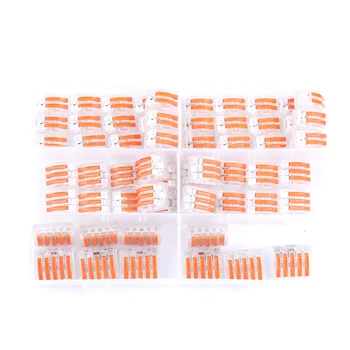 60pcs Flame Retardant Cable Connector Set Universal Wire Connectors Case Kit Quick Terminals
60pcs Flame Retardant Cable Connector Set Universal Wire Connectors Case Kit Quick Terminals