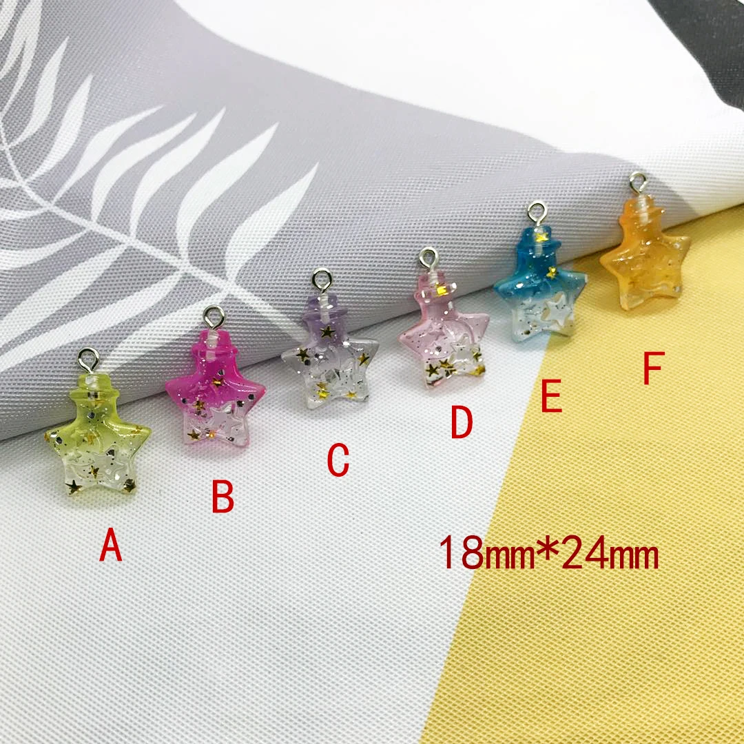 Фото 6 шт. 18*20 мм милые полимерные Стразы плоские с оборота разноцветный подвеска в