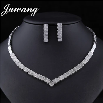 JUWANG Unique Design Choker Necklace Stud Earrings Bridal Jewelry Sets Wedding Accessories Acero Inoxidable Joyeria Mujer
JUWANG Unique Design Choker Necklace Stud Earrings Bridal Jewelry Sets Wedding Accessories Acero Inoxidable Joyeria Mujer