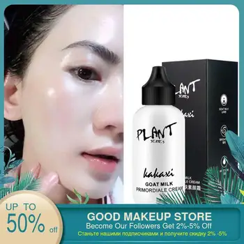 1PCS BB&CC Face Brighten foundation Natural Waterproof Cream Goat Milk Revitalizing Skin Glow Korean Easy Makeup Base Cosmetic
1PCS BB&CC Face Brighten foundation Natural Waterproof Cream Goat Milk Revitalizing Skin Glow Korean Easy Makeup Base Cosmetic