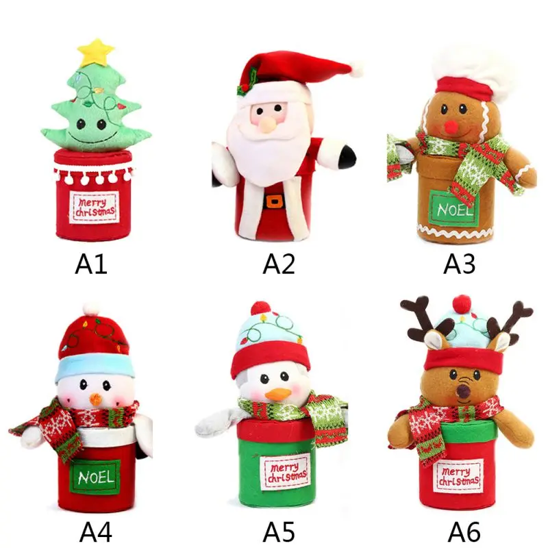 christmas party festive gift candy box merry christmas santa