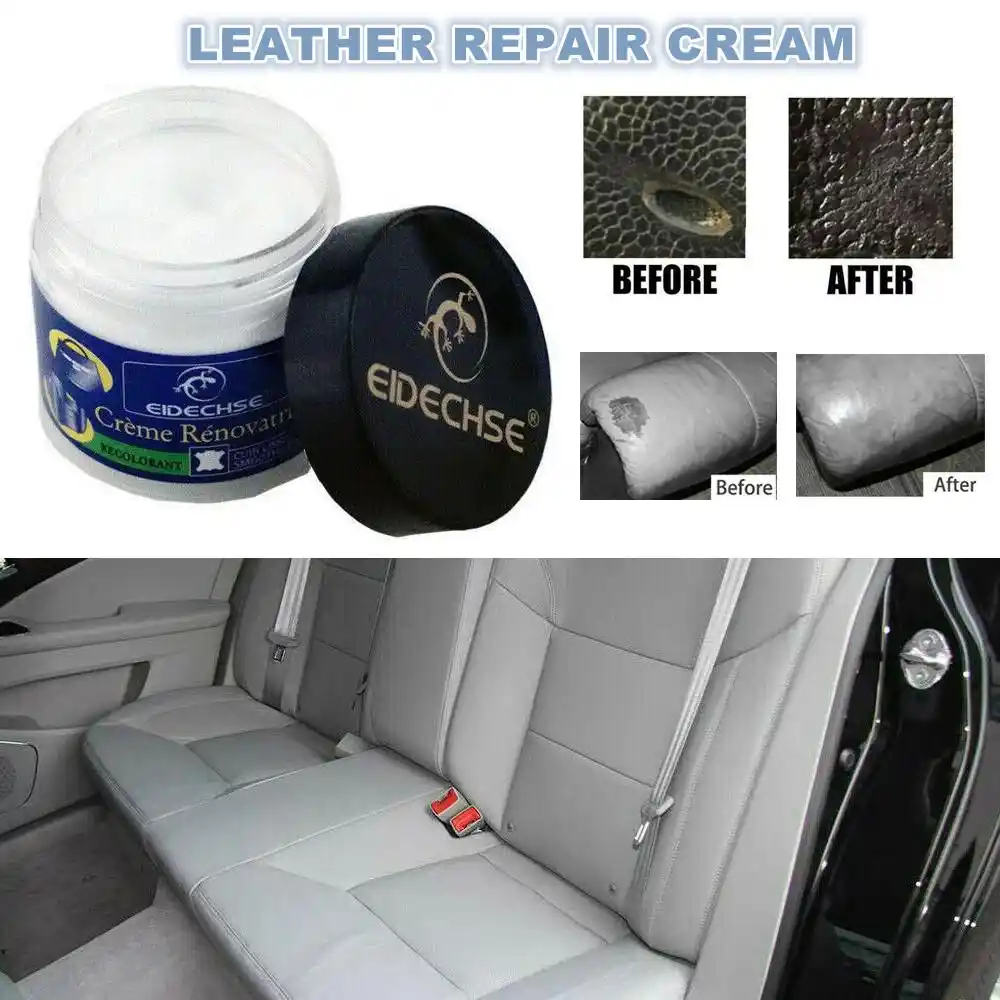 shoe polish on leather seats