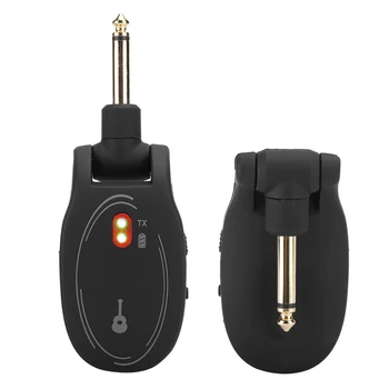 L6 UHF Guitar Wireless Transmitter Receiver System with Built-in Rechargeable Battery Guitar Accessories
L6 UHF Guitar Wireless Transmitter Receiver System with Built-in Rechargeable Battery Guitar Accessories