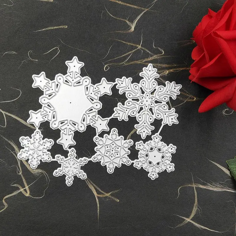 2019 Christmas Snowflake Metal Cutting Dies Stencil DIY Scrapbooking Album Stamp Paper Card Embossing Craft Decor
2019 Christmas Snowflake Metal Cutting Dies Stencil DIY Scrapbooking Album Stamp Paper Card Embossing Craft Decor
