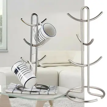 Dropship New 6 Cup Mug Tree Holder Chrome Wire Stand Hanging Drainer Storage Kitchen Rack
Dropship New 6 Cup Mug Tree Holder Chrome Wire Stand Hanging Drainer Storage Kitchen Rack