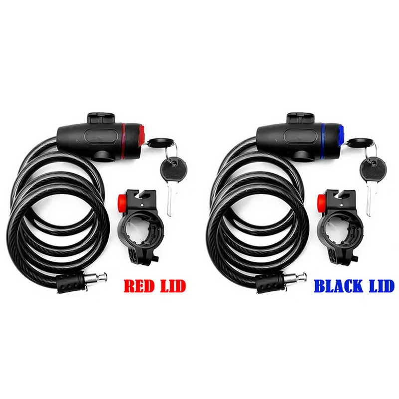Bicycle Lock Secure Keys Bike Cable Lock with Mounting Bracket Universal Anti-Theft Bike Bicycle Lock Stainless Steel Cable
Bicycle Lock Secure Keys Bike Cable Lock with Mounting Bracket Universal Anti-Theft Bike Bicycle Lock Stainless Steel Cable