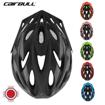 

Cairbull New Bike Helmet with Taillight 240g Ultralight Casco MTB Road Cycling Helmet Sports Safety Capacete Bicycle BMX Cap