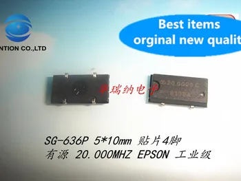 10pcs 100% orginal new SG-636P 20M 20MHZ 20.000MHZ 5X10mm 4 feet industrial grade wide temperature imported 
10pcs 100% orginal new SG-636P 20M 20MHZ 20.000MHZ 5X10mm 4 feet industrial grade wide temperature imported