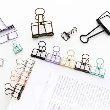 1pc Metal Clip 2.7*2cm Cute Binder Clips Album Paper Clips Stationary Office School Supplies sort out the files 
1pc Metal Clip 2.7*2cm Cute Binder Clips Album Paper Clips Stationary Office School Supplies sort out the files