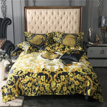 Luxury Egypt Cotton Classic Bedding Set Silky Smooth Duvet Cover Bed Flat Sheet Pillowcases 4Pcs
Luxury Egypt Cotton Classic Bedding Set Silky Smooth Duvet Cover Bed Flat Sheet Pillowcases 4Pcs