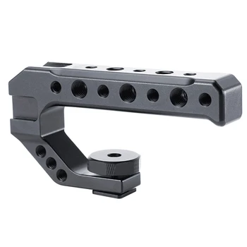 R005 Dslr Camera Top Handle Grip Metal Cold Shoe Adapter Mount Universal Hand Grip For Sony Nikon Canon With 1/4 3/8 Screw
R005 Dslr Camera Top Handle Grip Metal Cold Shoe Adapter Mount Universal Hand Grip For Sony Nikon Canon With 1/4 3/8 Screw