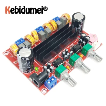 TPA3116D2 Audio Amplifier Board New 50Wx2+100W 2.1 Channel Digital Subwoofer Power 12~24V Audio Amplifier For 4-8 Ohm Speaker
TPA3116D2 Audio Amplifier Board New 50Wx2+100W 2.1 Channel Digital Subwoofer Power 12~24V Audio Amplifier For 4-8 Ohm Speaker