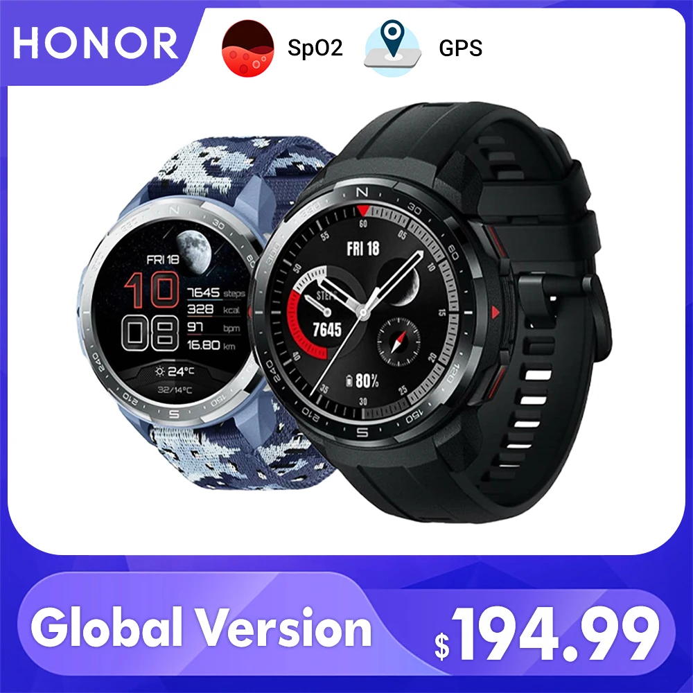 Global Version Honor Watch GS Pro Smart Watch SpO2 1.39'' AMOLED Screen Heart Rate Monitoring Bluetooth Call 5ATM Sports Watch
Global Version Honor Watch GS Pro Smart Watch SpO2 1.39'' AMOLED Screen Heart Rate Monitoring Bluetooth Call 5ATM Sports Watch