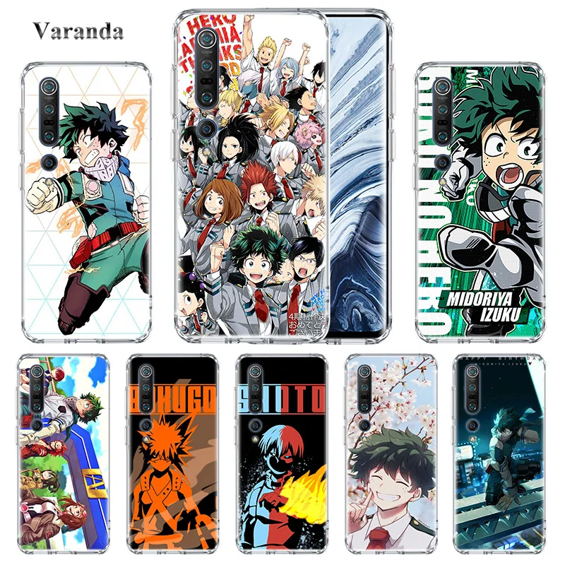 My Hero Academia Deku Cases for Xiaomi Mi Note 10 Pro 5G 9T CC9 9 SE 8 Lite A2 6X A1 5X Poco X2 F1 Soft Phone Cover Cubre
My Hero Academia Deku Cases for Xiaomi Mi Note 10 Pro 5G 9T CC9 9 SE 8 Lite A2 6X A1 5X Poco X2 F1 Soft Phone Cover Cubre